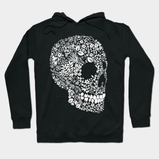 Flower skull Hoodie